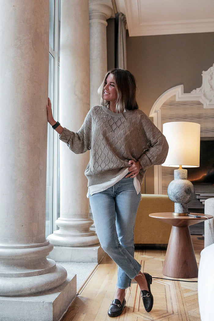 Mocasín Canido Piel Chocolate