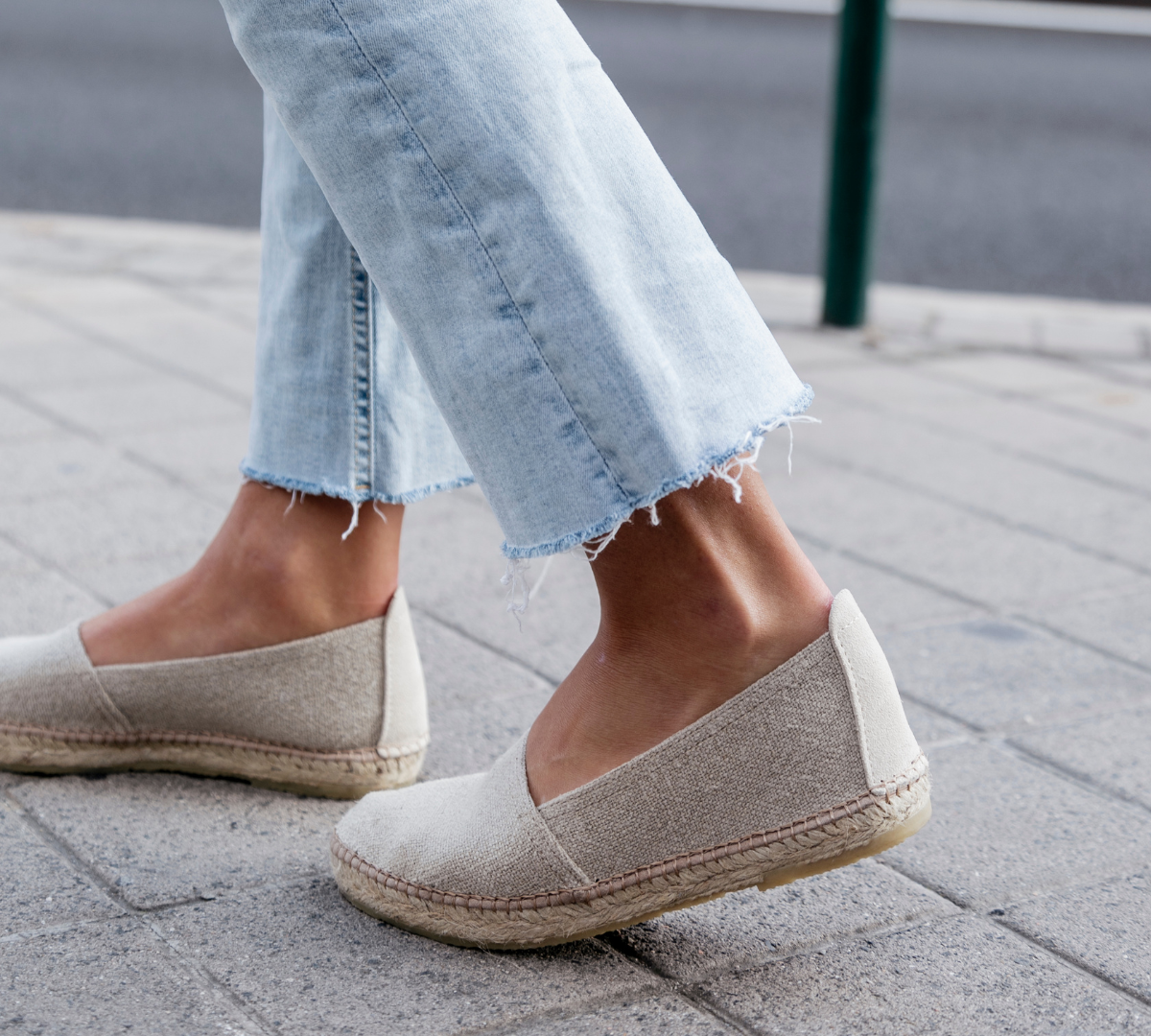 Camping in Nude Linen