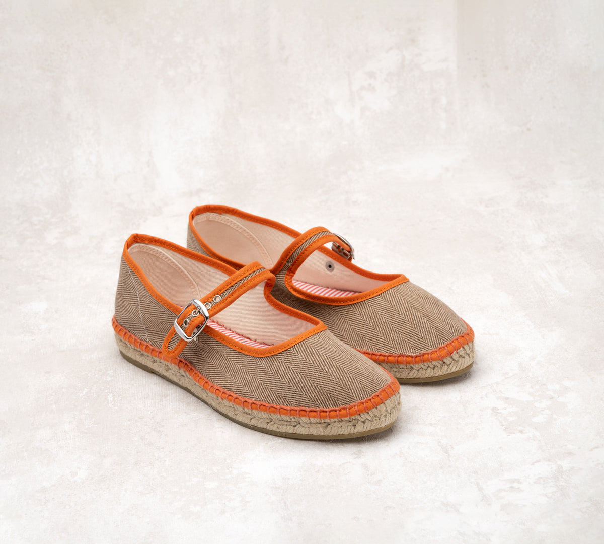 Marita Espiga Beige / Naranja
