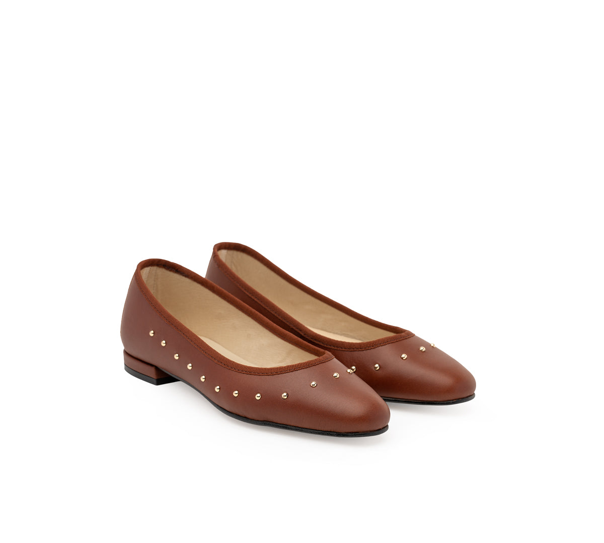Sandrine burgundy trim
