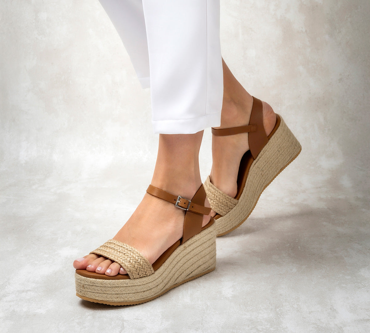 Cuña Conil Yute Natural