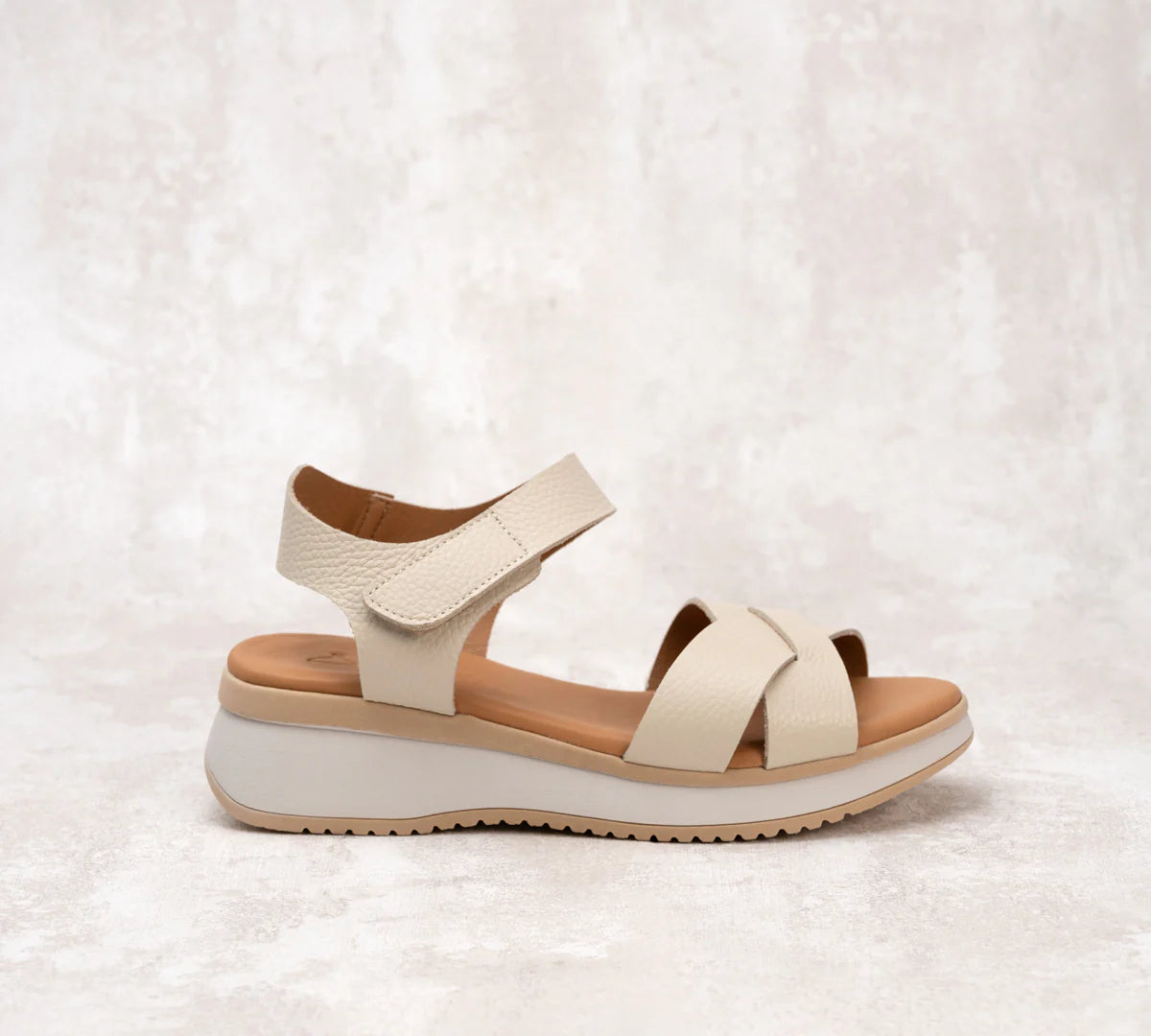 Sandalia Deli Crudo Cruzada