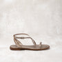 Cadaqués Metallic Sandal
