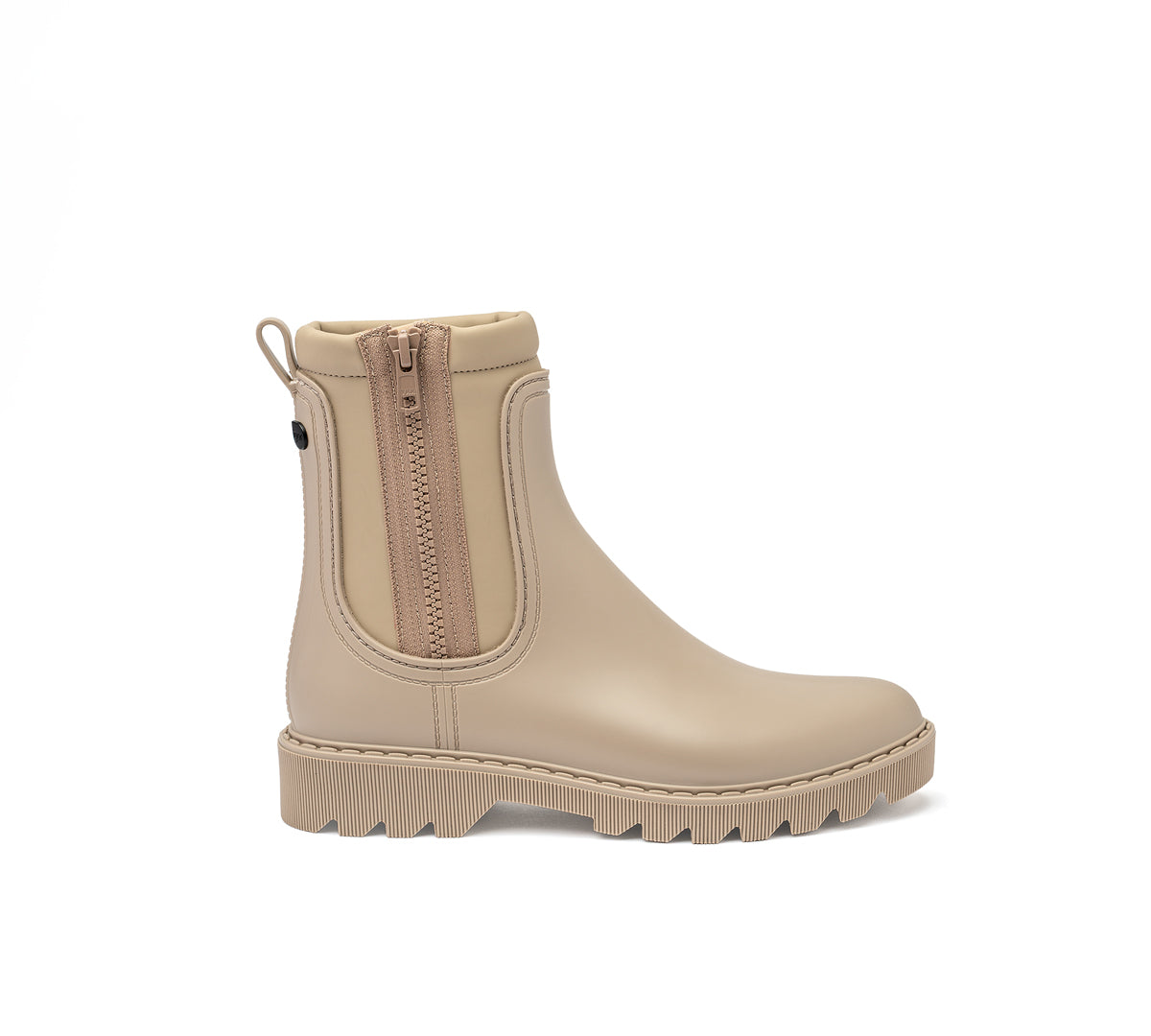 Botín de lluvia crudo