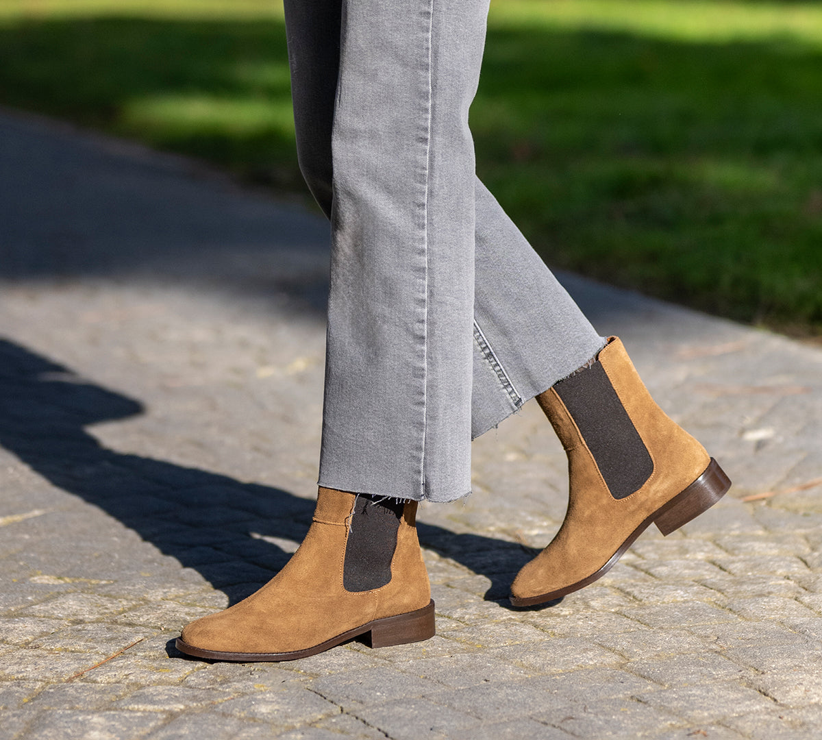 Botín Balmoral Camel