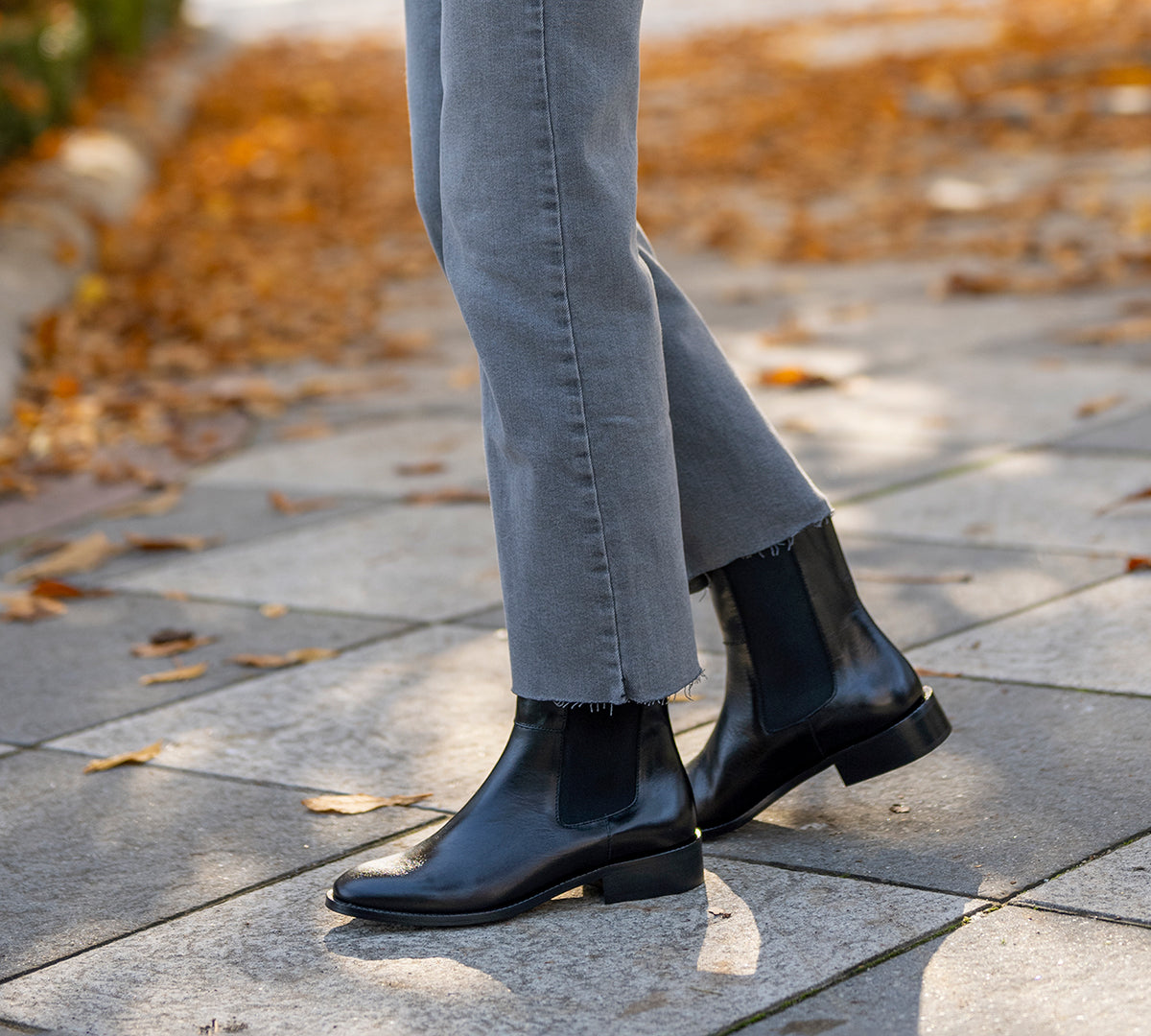 Botín Balmoral Negro