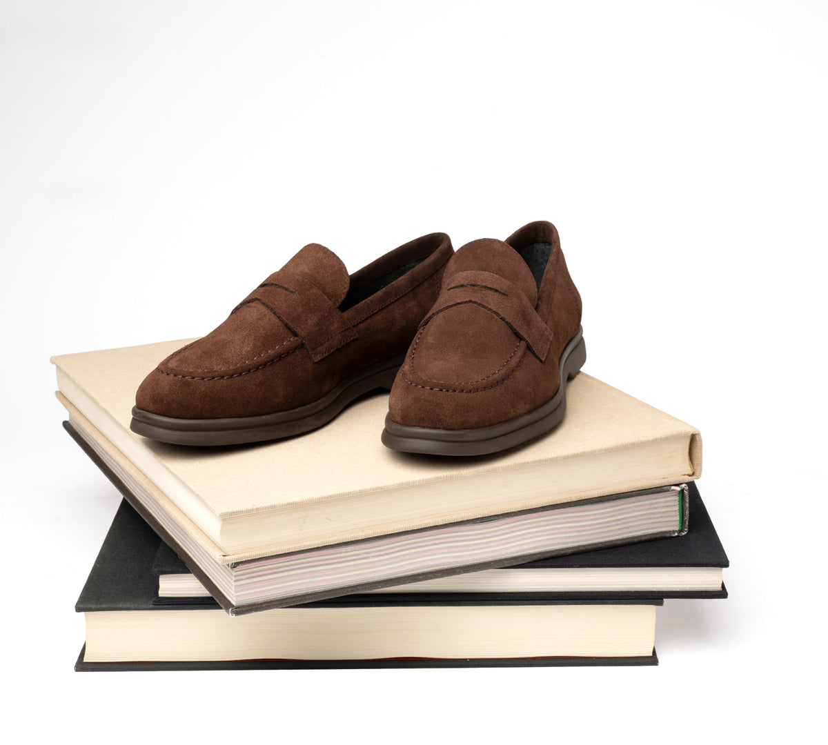 Sandrine burgundy trim