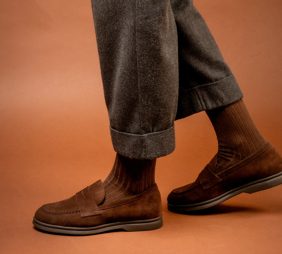 Sandrine burgundy trim