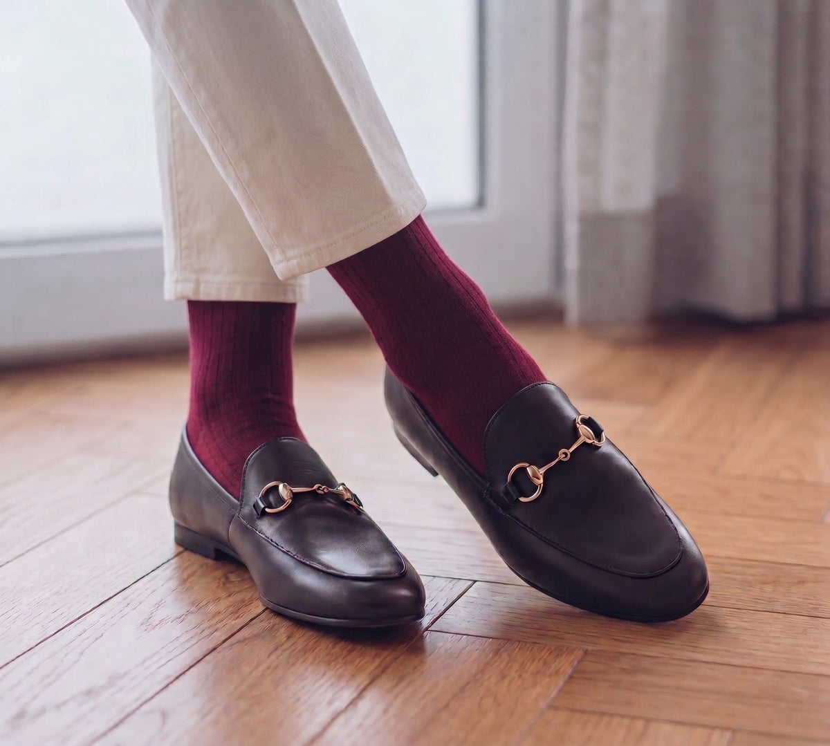 Mocasín Canido Piel Negro
