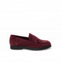 Mocasín Oxford Serraje Burdeos