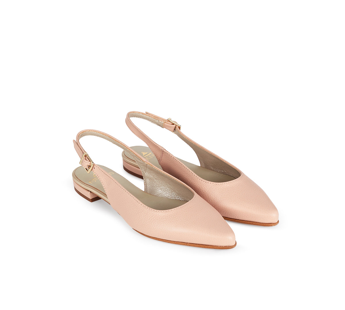 Ibiza Mercury Leather Ballerinas