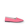 Veneciana Carla Lino Fucsia Vivo Gris