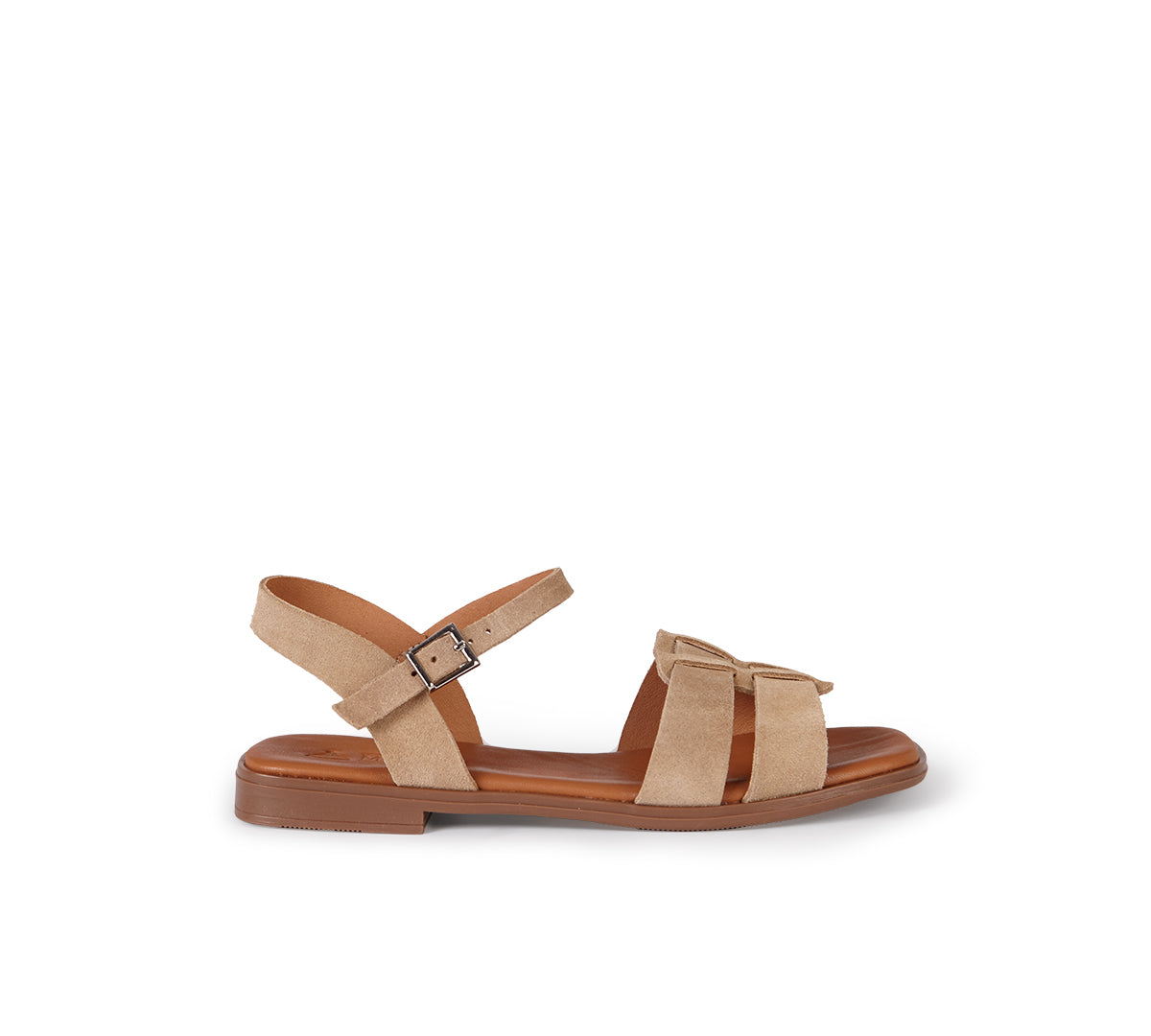 Sandalia coliseo serraje arena