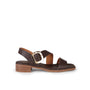 Sandalia Romeo piel marrón chocolate