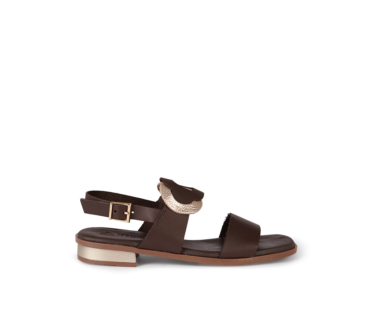 Sandalia corso marrón chocolate