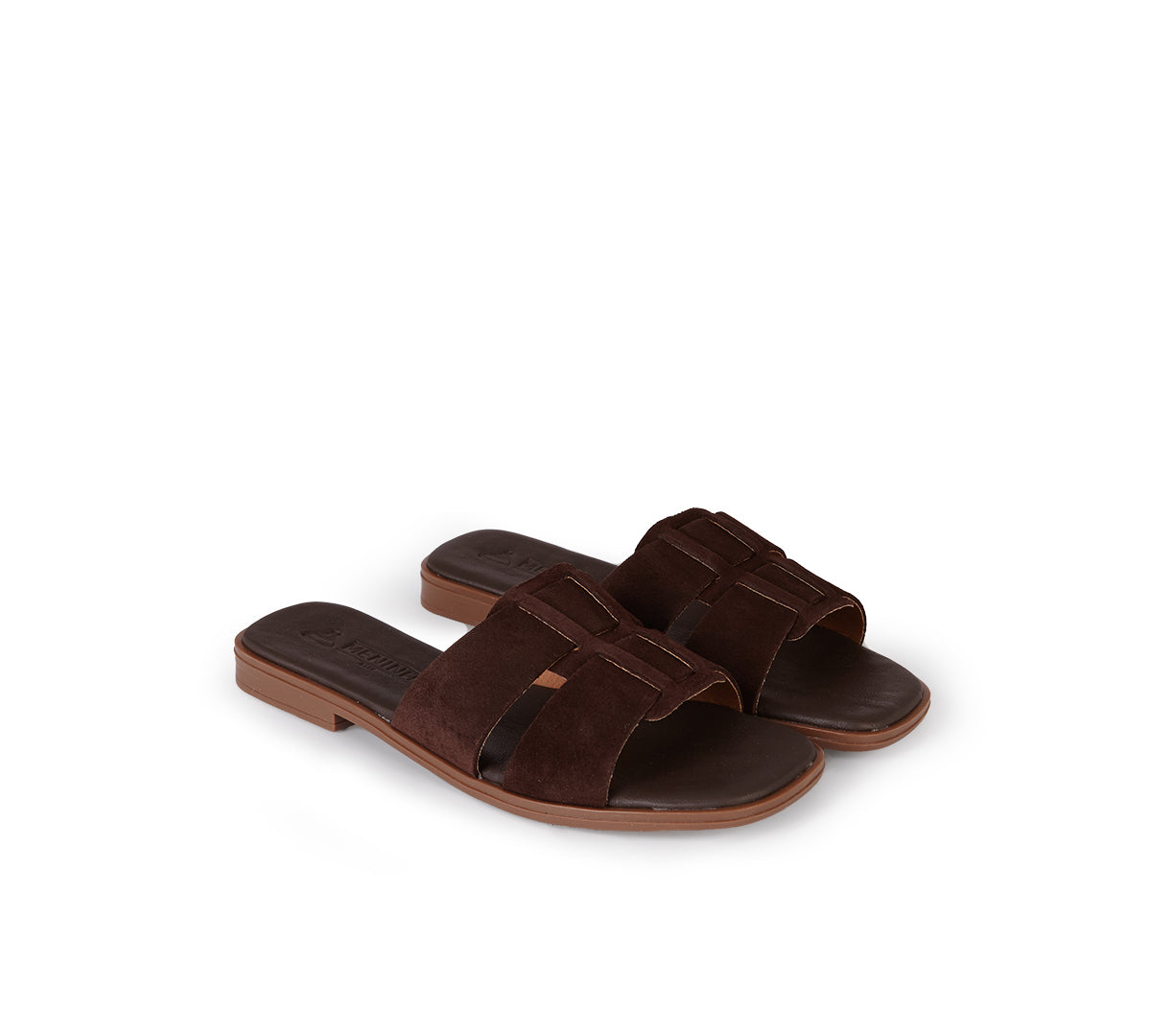 Sandalia safari serraje chocolate