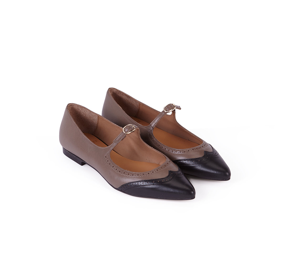 Mercedita Lyon Taupe Negra