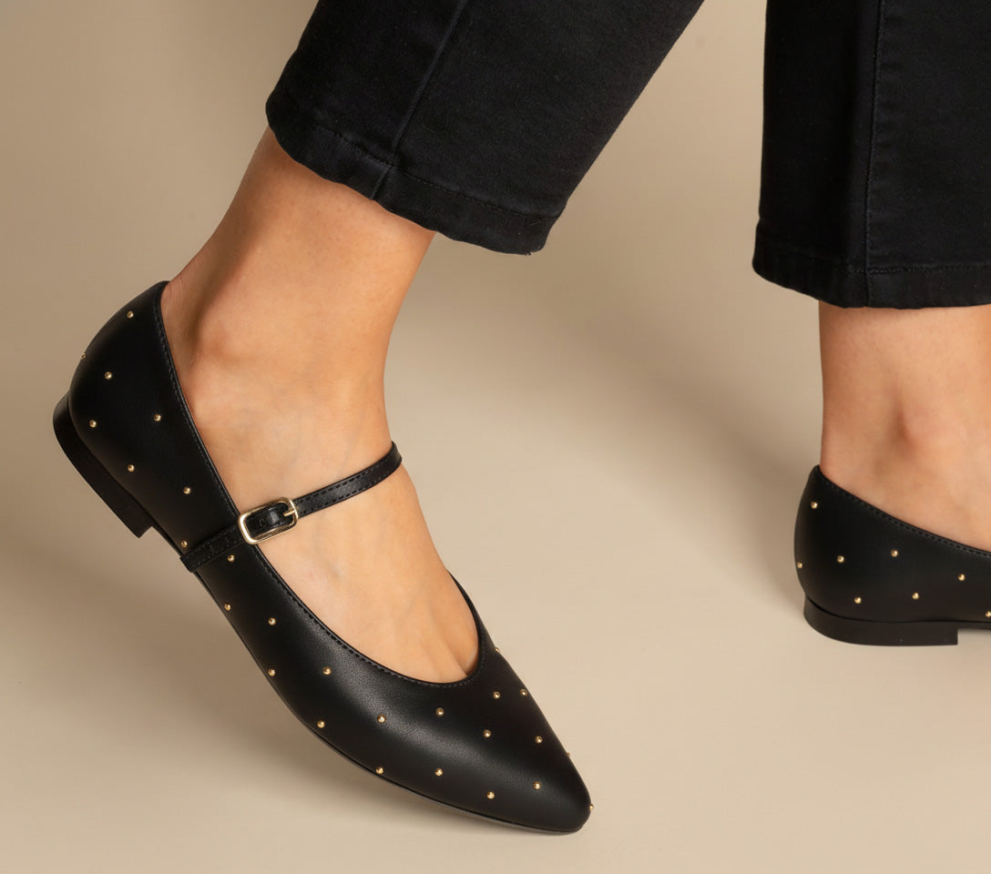 Mercedita dots negro