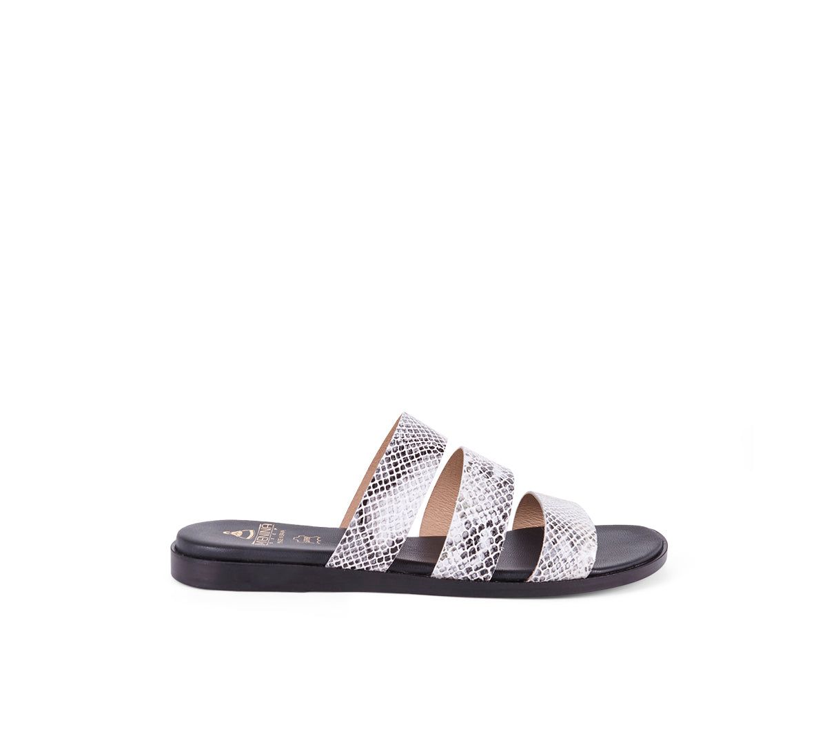 Tavernes black/leather Sandal