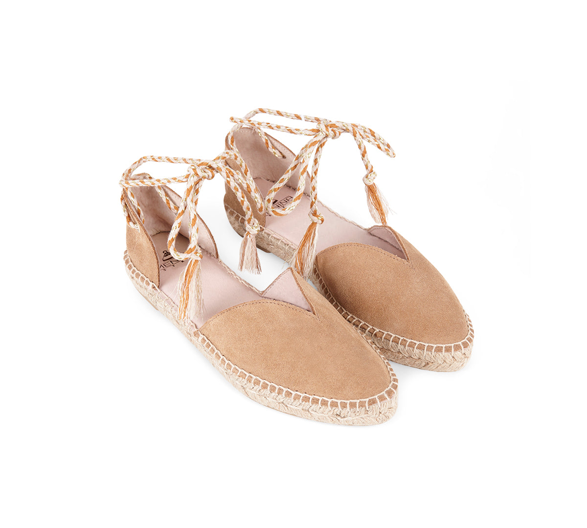 Sotogrande Camel Suede Laced Esparto