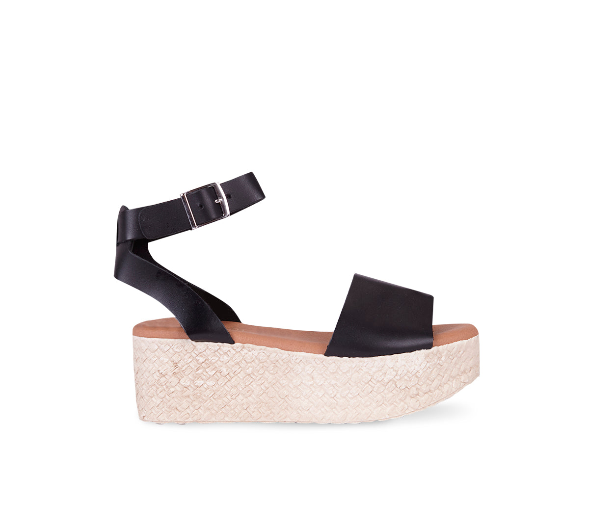 Paris Black Wedge
