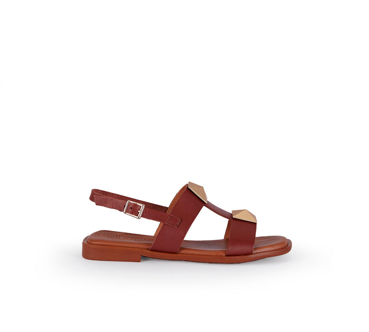 Valeria Mahogany Sandal