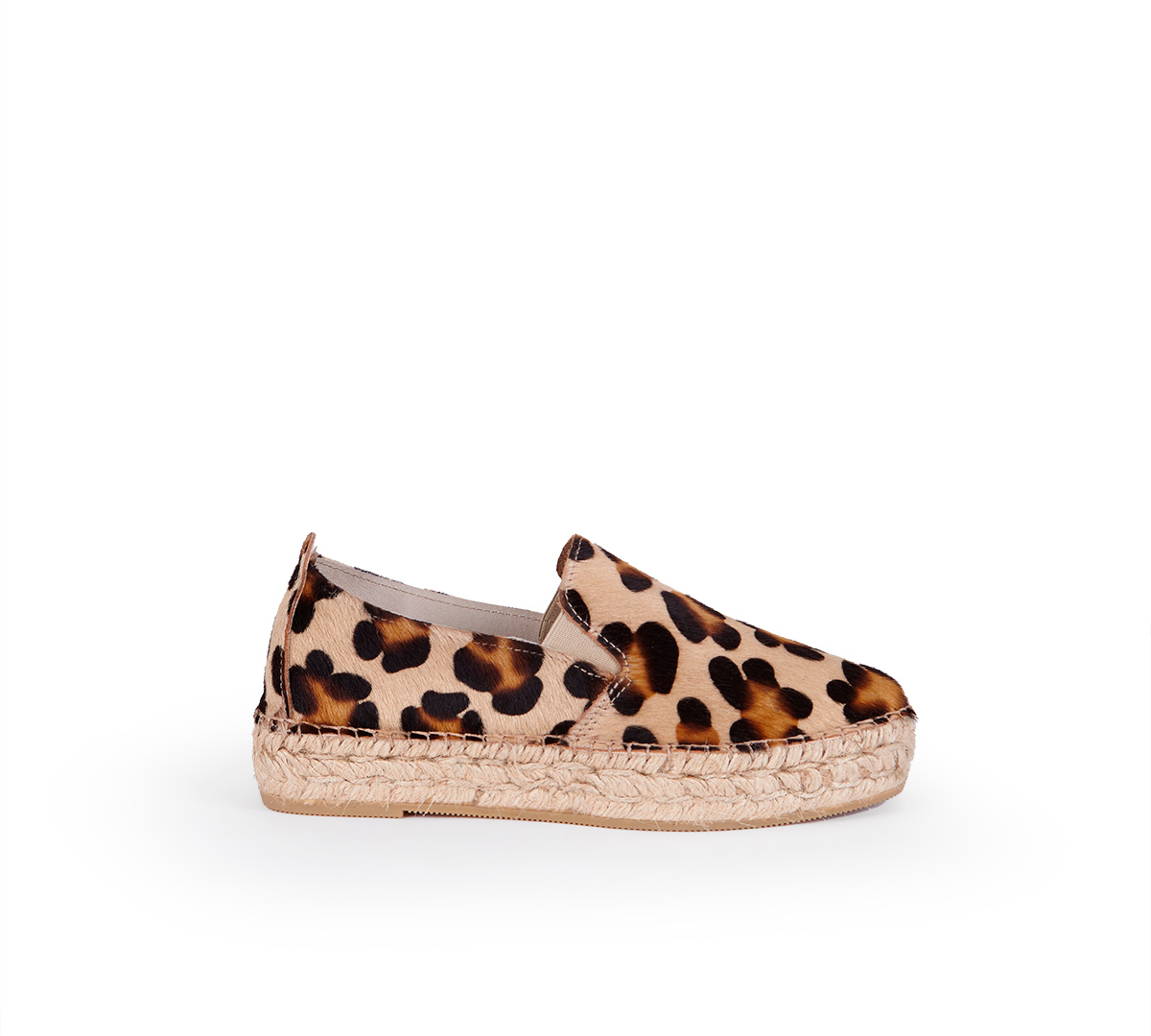 Palma Blucher in Animal Print Suede 