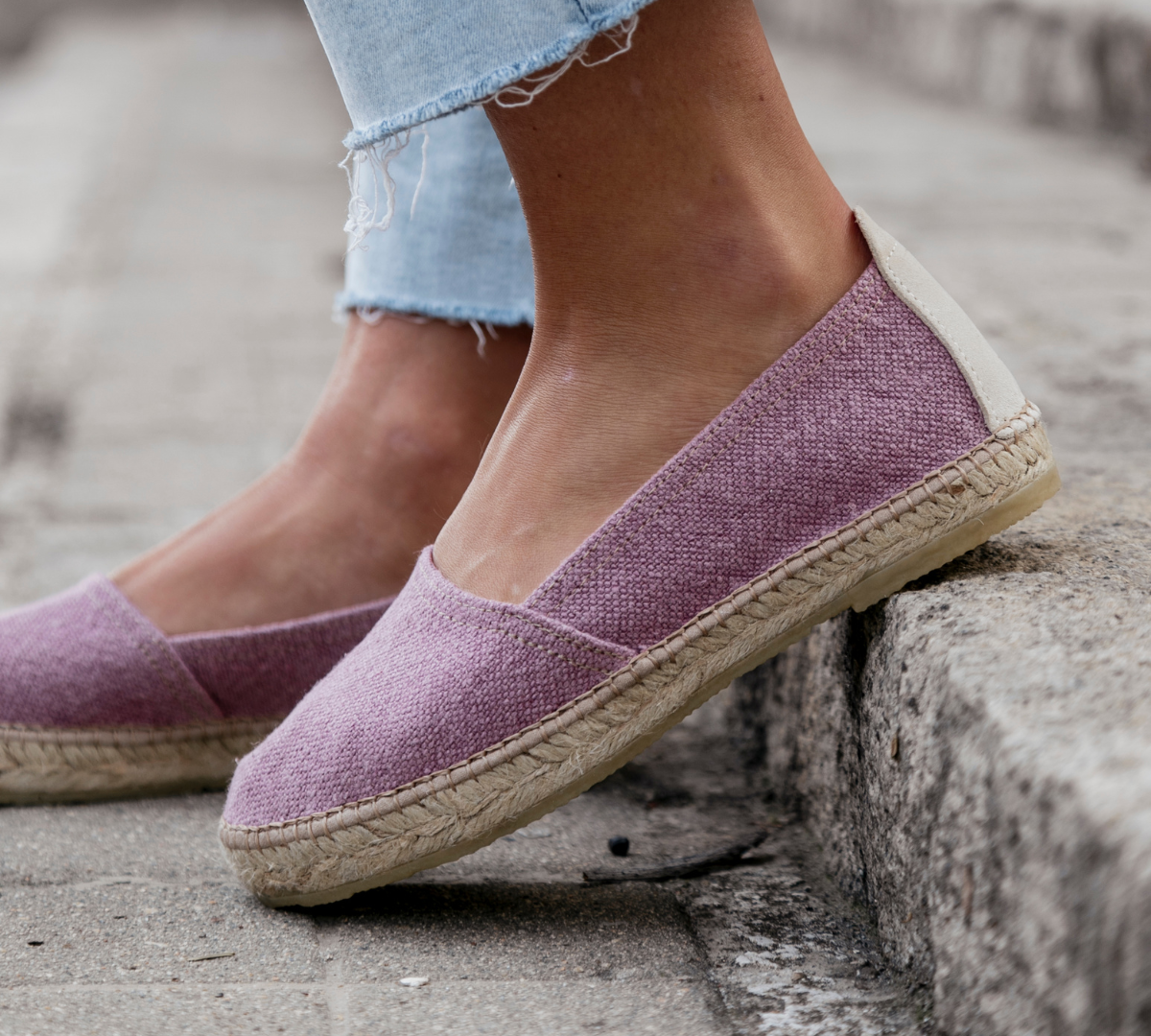 Esparto Camping lino Fucsia