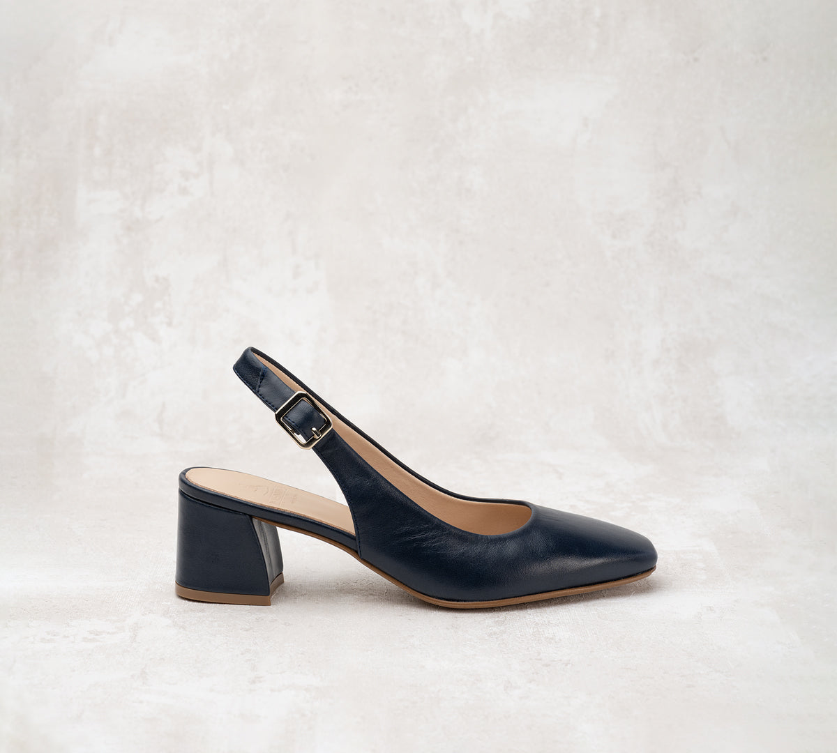 Sandalia Pía Azul Marino