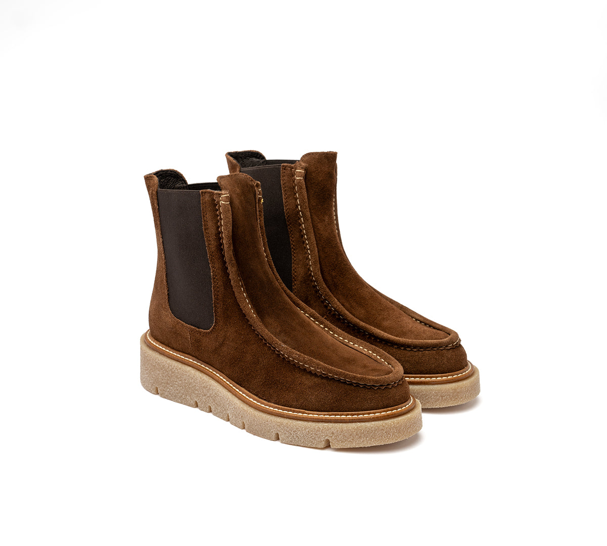 Botín Comfy Ante Marrón