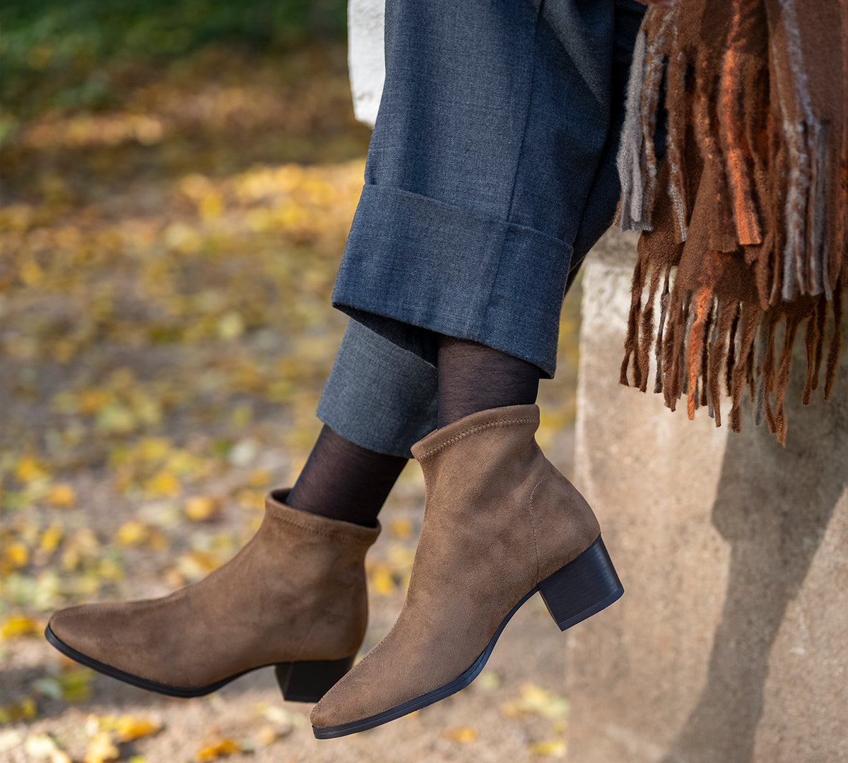 Botín Adele Ante Camel