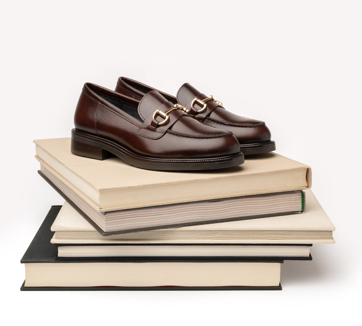 Mocasín Oxford Piel Marrón