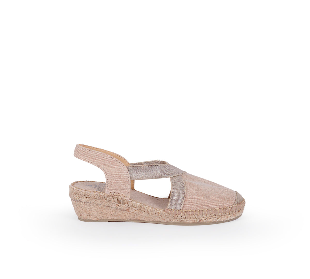 Barbate Blue Esparto Suede Side elastics 