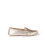 Mocasines Oporto piel metalizada