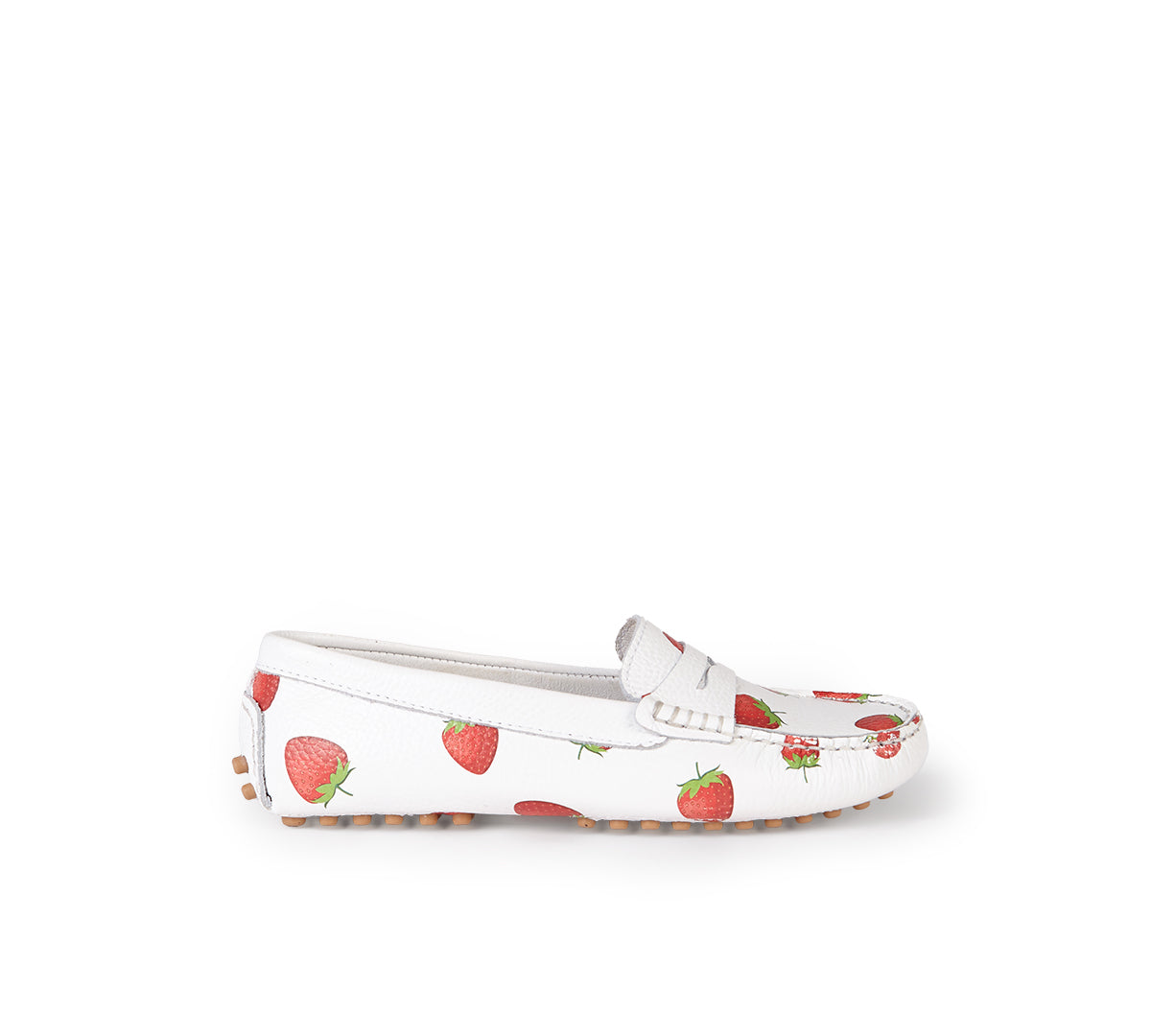 Mocasines Oporto piel fresas
