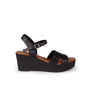 Sandalia atenea piel negro