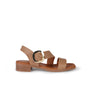 Sandalia Romeo piel camel