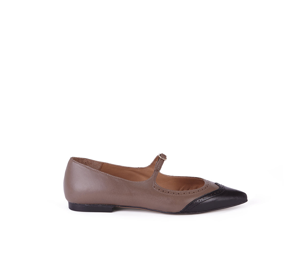 Mercedita Lyon Taupe Negra