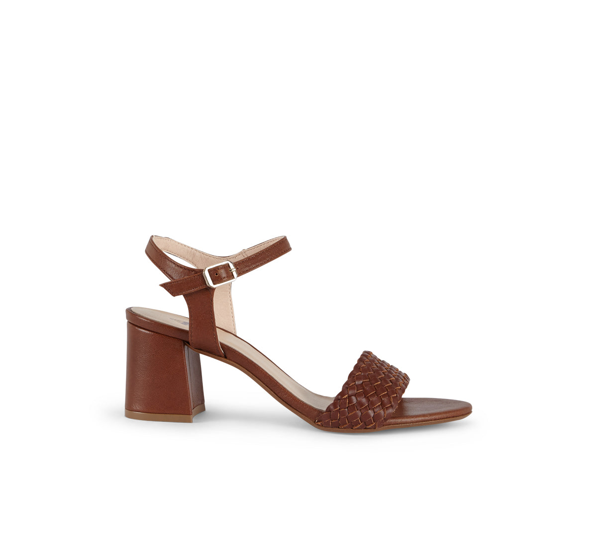 Mía Brown High-Heel Sandal