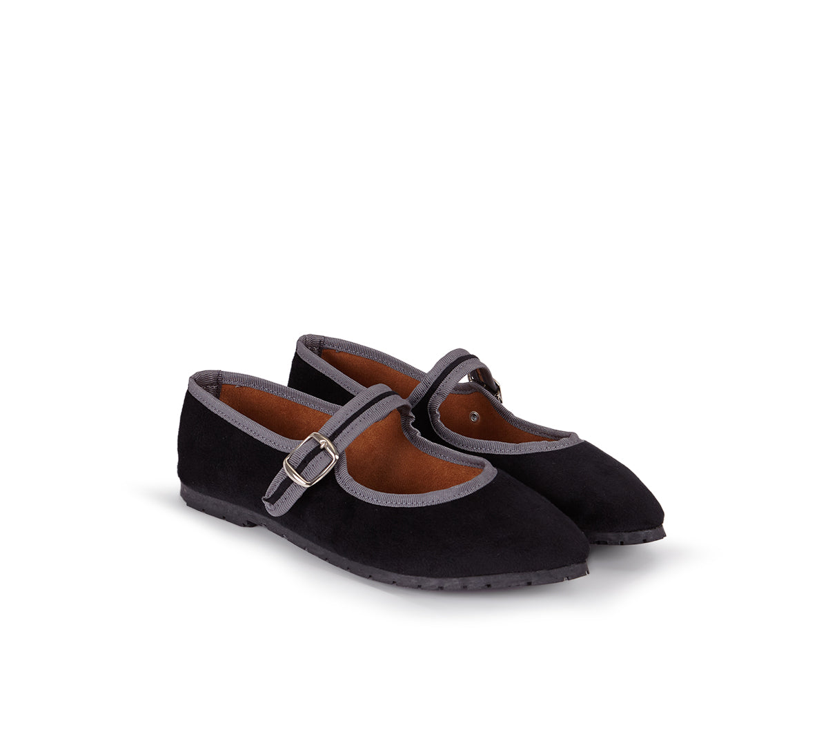 Bérgamo Mary Jane In Black Velvet 