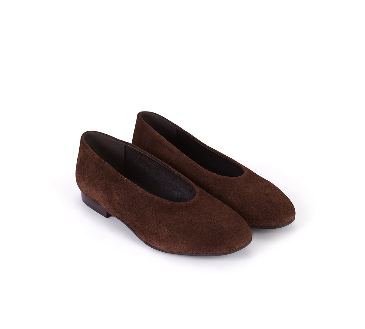 Lucrecia in Camel Suede