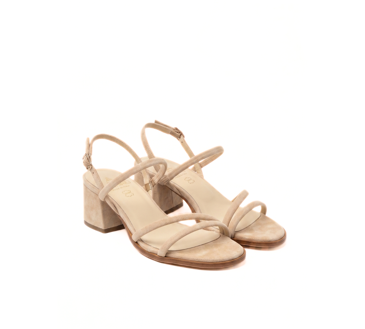 Sandalia Romina Serraje Camel
