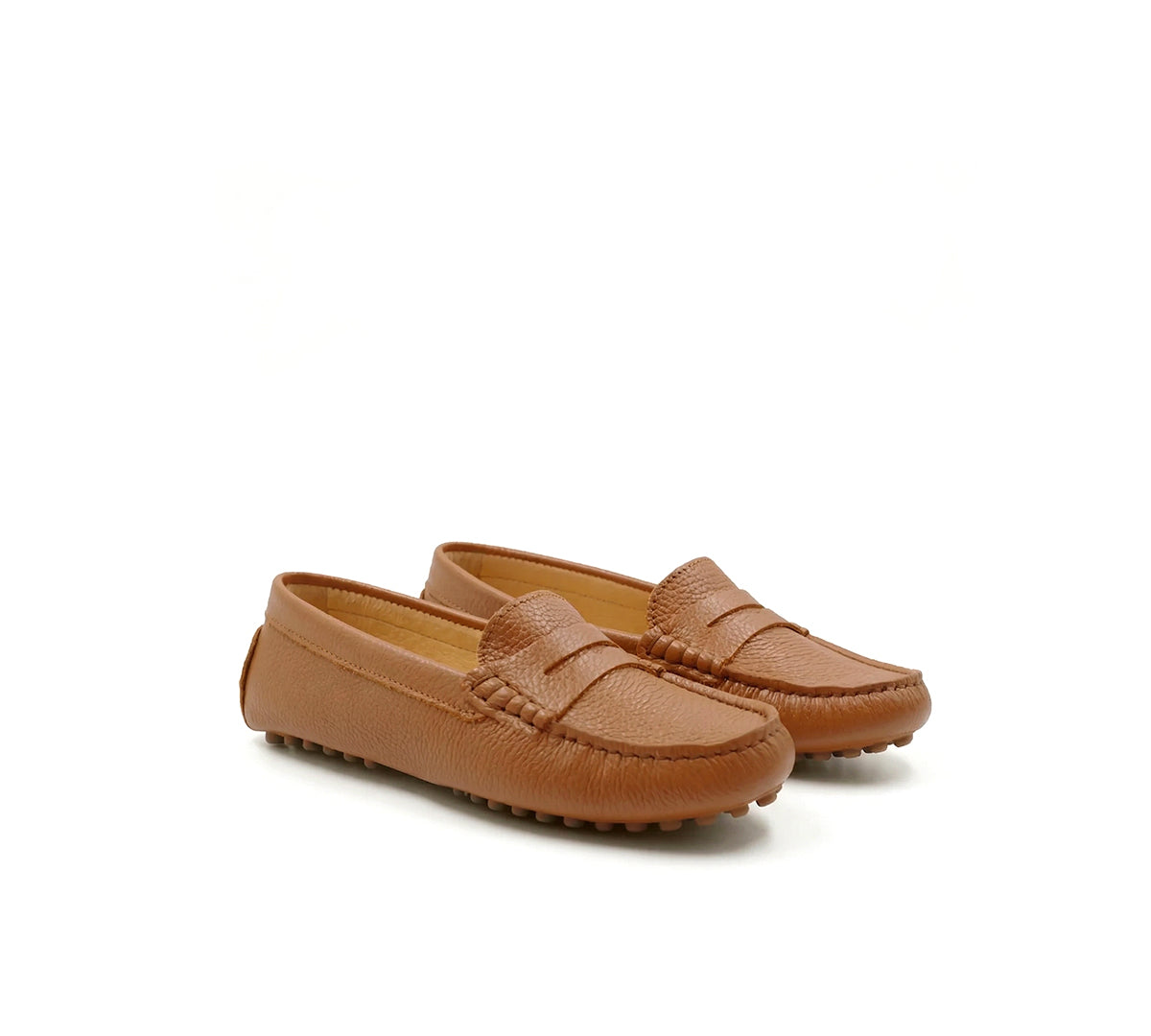 Mocasines Oporto piel camel