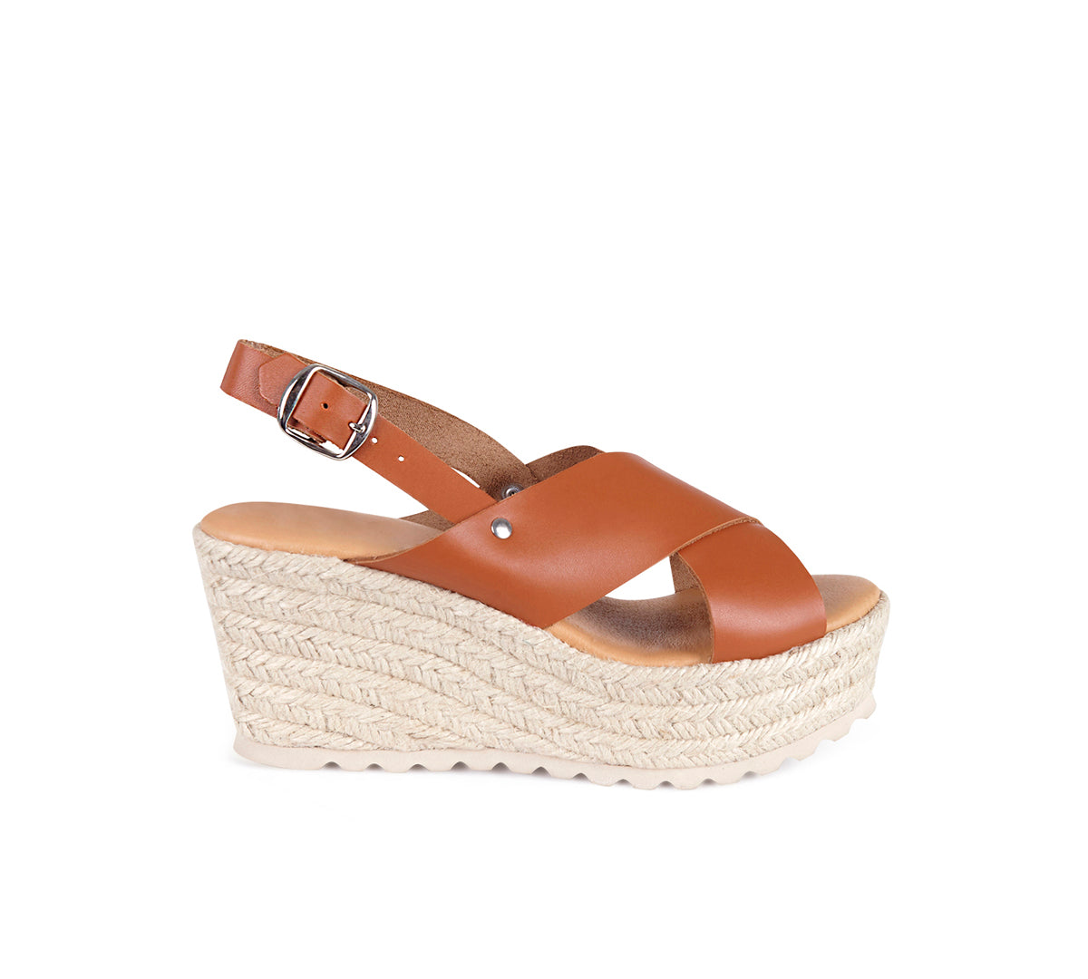 Comporta Leather Wedge