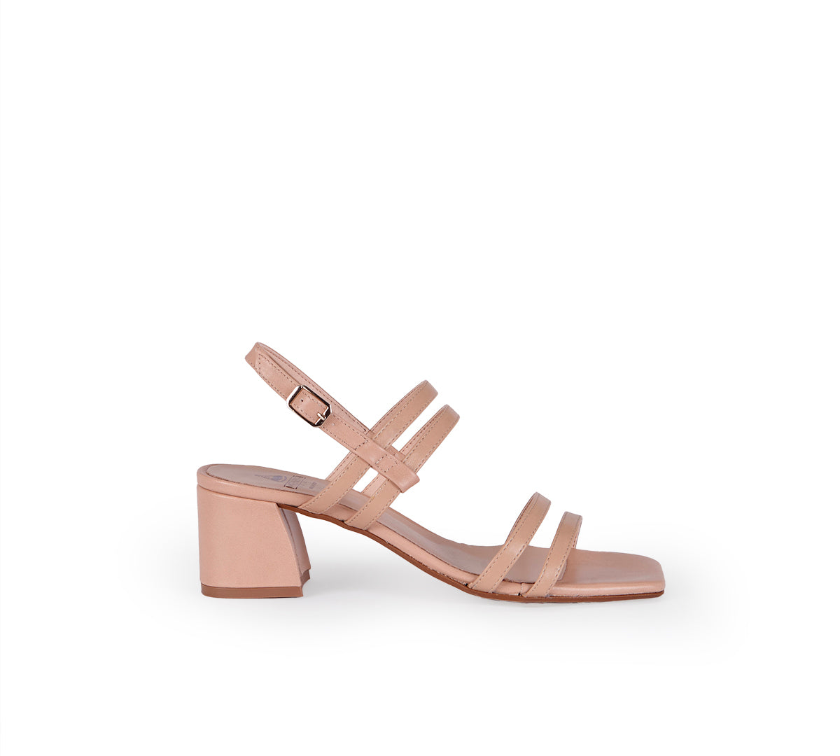  Nicole Nude High-Heel Sandal