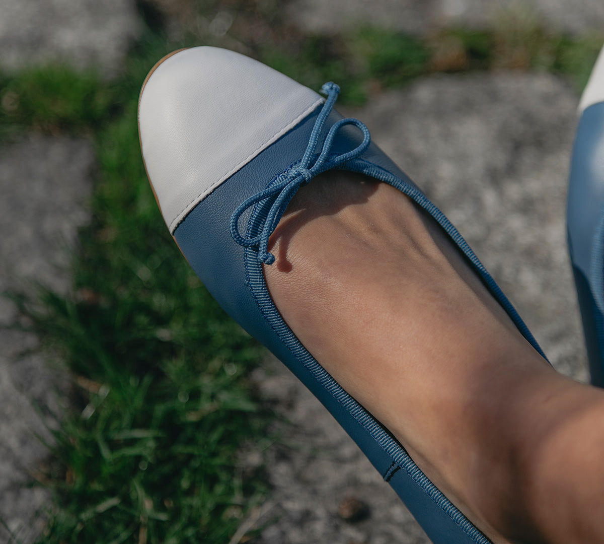 Biarritz in Blue Leather