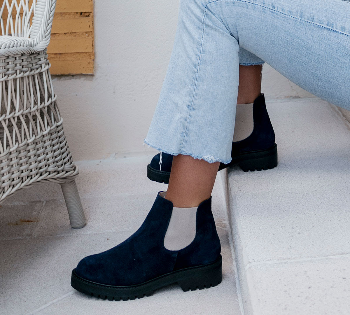 British in Blue Suede 