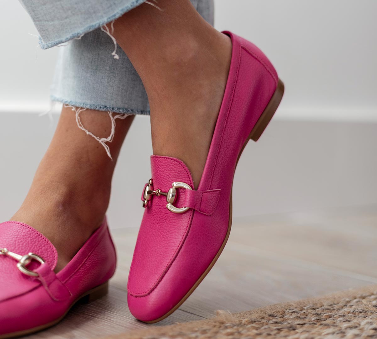 Mocasín Canido Fucsia
